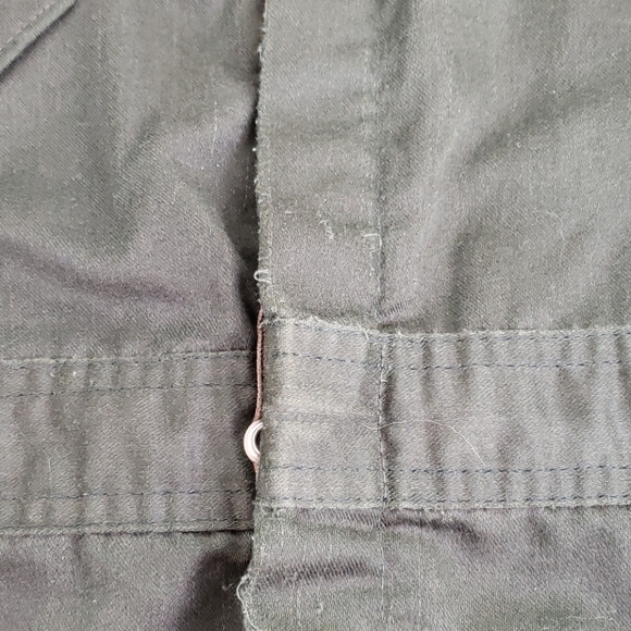 Vintage Sears Insulated Work Shop Coverall Overalls Olive 44R Chest 52 waist 42 - Picture 5 of 13